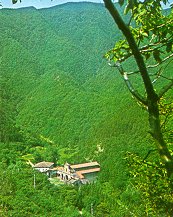 Santuario visto dall'alto